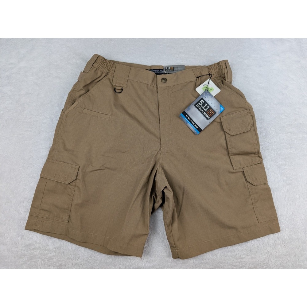 5.11 Tactical Taclite Shorts Men's 36"x 9" Ripstop Coyote Brown 73287 New